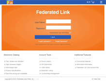 Tablet Screenshot of federatedlink.com